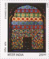 Splendours of India - Coloured Glass Window