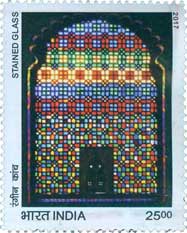 Splendours of India - Coloured Glass Window