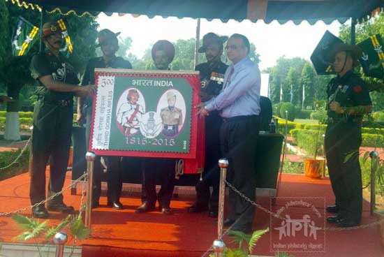 Commemorative Stamps on First Gorkha Rifles and Third Gorkha Rifles