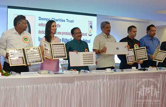 Commemorative Stamp on Vasantrao Shrinivas Sinai Dempo