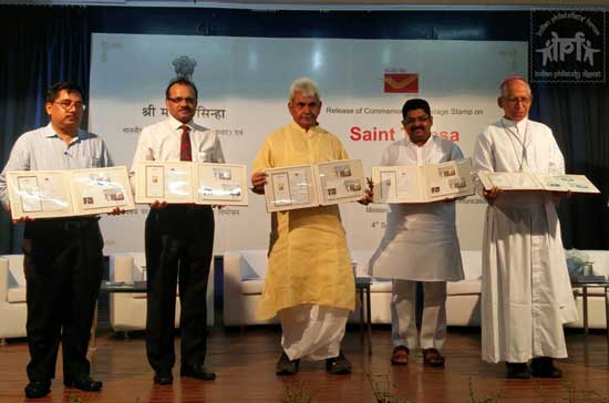 Commemorative Stamp on Saint Teresa Canonization 