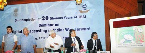 Commemorative Stamp on The Telecom Regulatory Authority of India (TRAI)