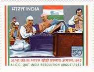 India's Struggle for Freedom; A.I.C.C. Quit India Resolution