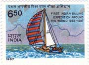 First Indian Sailing Expedition Around the World 1985-1987