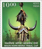 Bison Horn Maria Tribal Cap