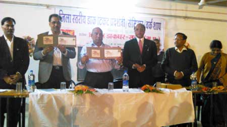 11.12.13 dated Special Cover at Satna