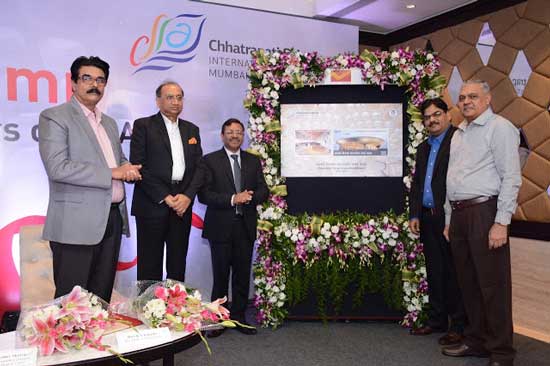 Commemorative Stamps on Chhatrapati Shivaji International Airport