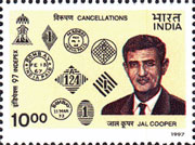 Commemorative Stamp on Jal Cooper