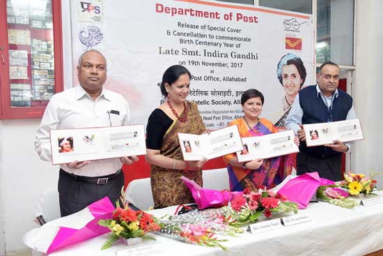 Special Cover on Birth Centenary of Smt. Indira Gandhi