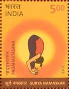 Surya Namaskar - Padahastasana