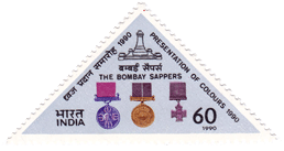 Presentation of new Colors to Bombay Sappers 