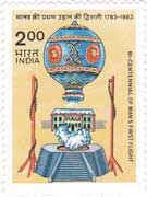 Bicentennial of Man's First Flight 1783-1983 : Montgolfier Baloon