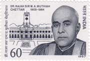 Dr. Rajah Sir M. A. Muthiah Chettiar