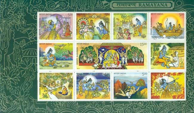 Commemorative Stamps on Ramayana