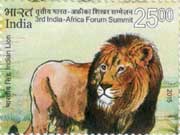3rd India Africa Forum Summit Indian Lion
