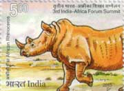 3rd India Africa Forum Summit Rhino