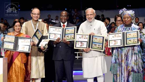 Commemorative Stamps on Third Africa-India Forum Summit (AIFS-III) 