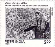 Indira Gandhi - In the Service of the Nation