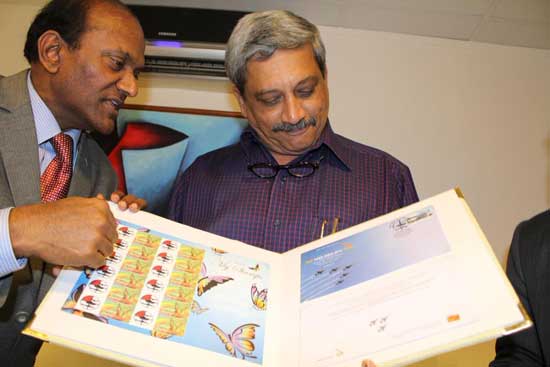 My Stamp and Special Cover released on ‘Aero India 2015’