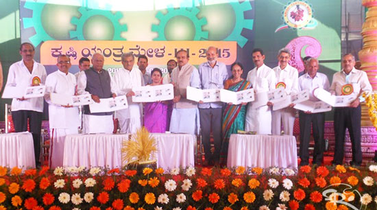 Special Cover on Varanashi Subraya Bhat and Krishi Yanthra Mela – III, 2015