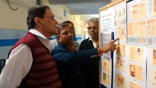 Exhibition on AIDS theme