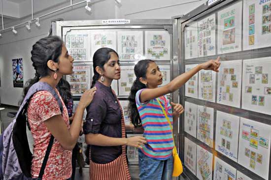 Philatelic Exhibition on Football at Bangalore