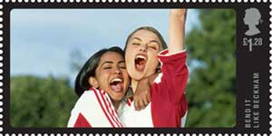 Bend It Like Beckham Stamp Royal Mail
