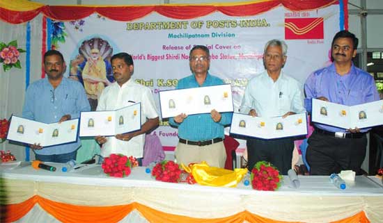 Special Cover on World’s biggest Shirdi Sai Baba idol of Machilipatnam