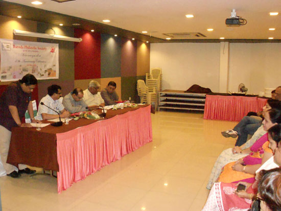 Baroda Philatelic Society celebrated 40th Anniversary