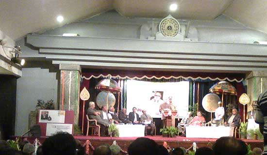 C. N. R. Rao Special Cover release function