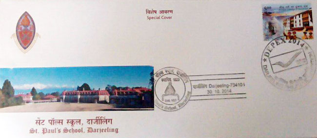 Special Cover on St. Paul School, Darjeeling