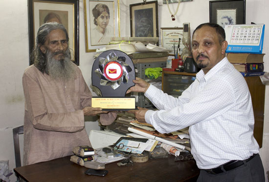 Shri Dipok Dey felicitated 