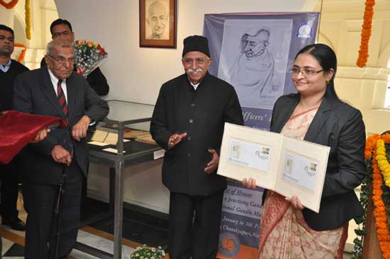 Special Cover to pay tribute to Mahatma Gandhi by Civil Services Officer's Institute