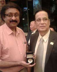 Hong Kong 2015 Gold Medal Winner Mr. K. S. Mohan from Indian and Indian Jury Vispi Dastur