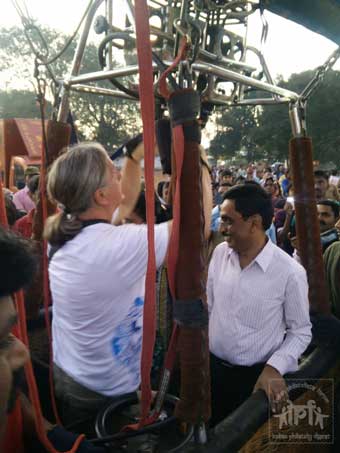 Hot Air Balloon Carried Cover