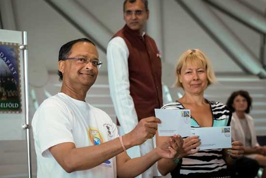 Personalised Stamps on International Yoga Day released by Hungary Post