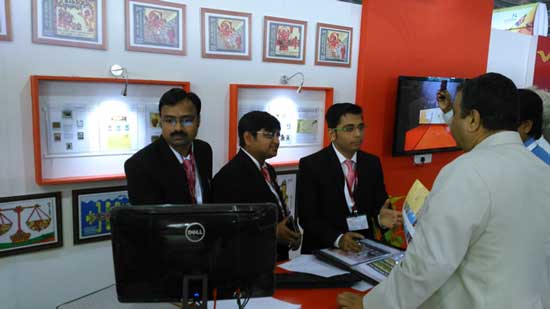 ‘India Post’ Pavilion at Vibrant Gujarat Global Trade Show 2015, Gandhinagar, Gujarat