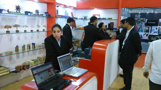 ‘India Post’ Pavilion at Vibrant Gujarat Global Trade Show 2015, Gandhinagar, Gujarat