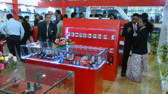 ‘India Post’ Pavilion at Vibrant Gujarat Global Trade Show 2015, Gandhinagar, Gujarat