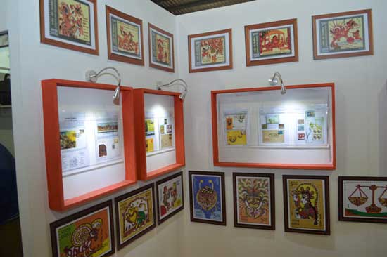 ‘India Post’ Pavilion at Vibrant Gujarat Global Trade Show 2015, Gandhinagar, Gujarat