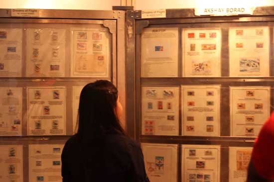 Philatelic Exhibition and India Post Stall at Aero Show 2015, Bengaluru 