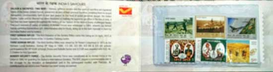 Booklet on India’s Saviour’s