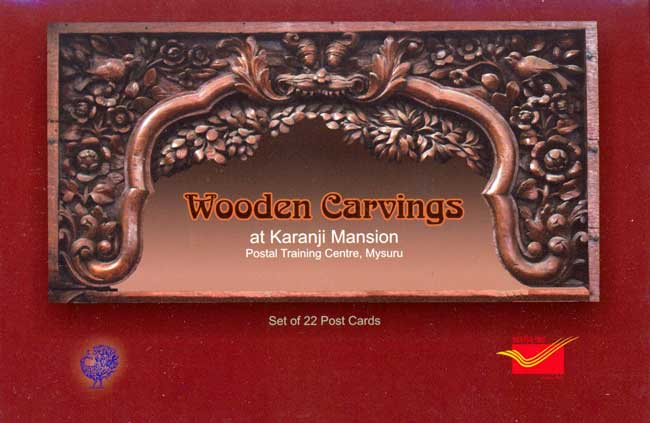 Picture Postcards on ‘Wooden Carvings at Karanji Mansion'
