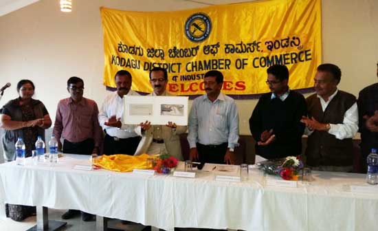 Special Cover on Kodagu District Chamber of Commerce & Industry, Madikeri