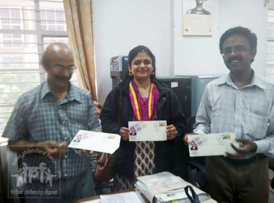 Special Cover release on birth centenary of Late Col. L. G. Shenoy