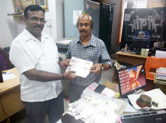 Special Cover release on birth centenary of Late Col. L. G. Shenoy