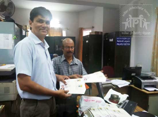 Special Cover release on birth centenary of Late Col. L. G. Shenoy