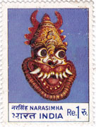 Indian Masks - Narasimha
