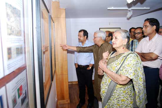 An exhibition on the Indian National Flag