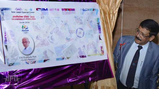 Special Cover on Olymphilex India 2016.